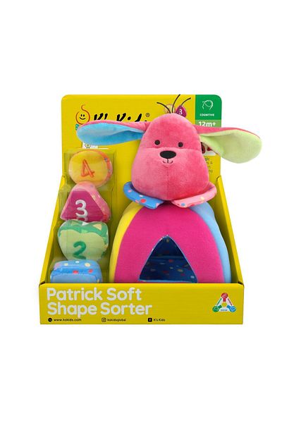 K’s Kids K's Kids Patrick Soft Shape Sorter