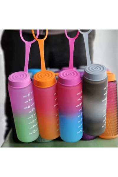BAYSA 550 Cc Glass Motivation Water Bottle