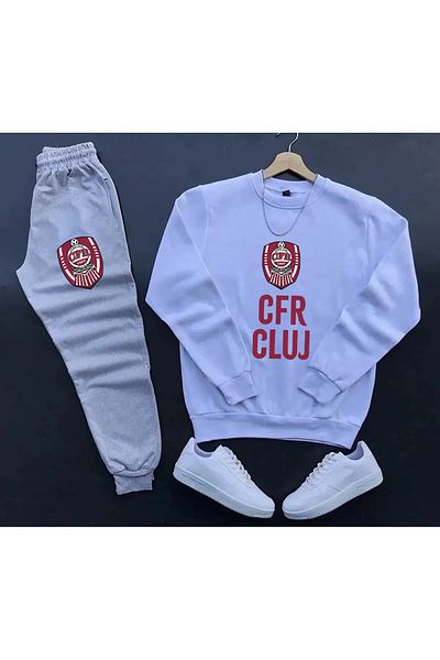Pisa Art Cfr Cluj Sweatshirt and Sweatpants - Combination Set of 2
