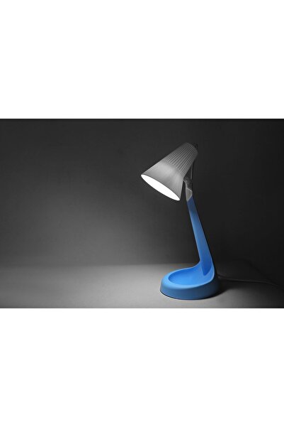 Coral Light Ders Çalışma Masası Lambası Zita Kuzey Mavi Hareketli Başlık Çocuk Masa Lambası Ve Led Ampul