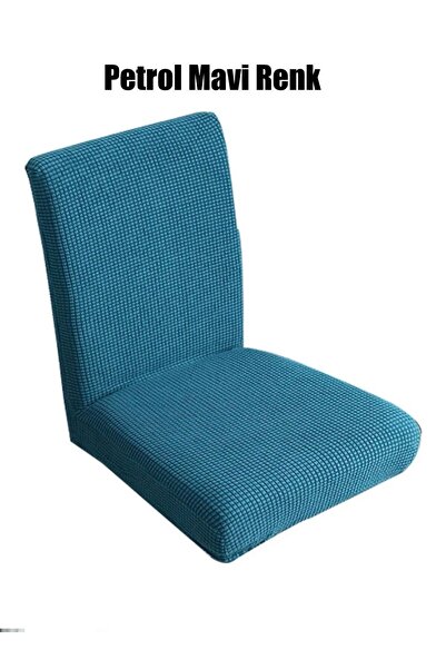 intil Sandalye Kılıfı Sandalye Örtüsü Yıkanabilir Esnek Lastikli Likralı Sandalye Kılıfı Chair Cover