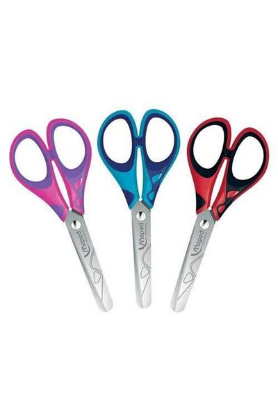 Maped School Scissors 13 cm Essentials Soft Start 24 Pack Set