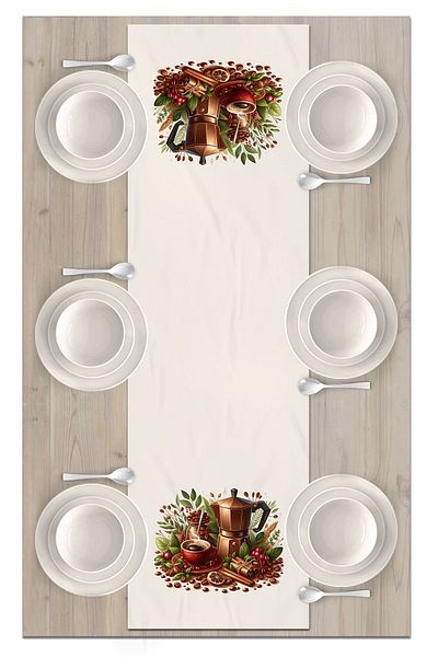 Bertille Home Autumn Series - 140x40 cm Digital Printed Runner (Halloween Autumn)