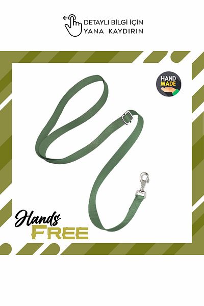 ZOBS Hands Free Travel Strap Hands Free Leash Travel Leash 280 cm