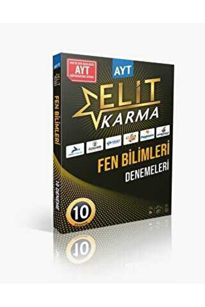 paraf yayınları Prf Yayınları Elit Karma Ayt Fen Bilimleri Denemeleri