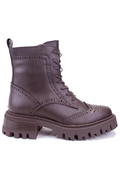 DAGOSTER DZA07-12531530 Καφέ Flat Bottom Daily Γυναικείες Μπότες