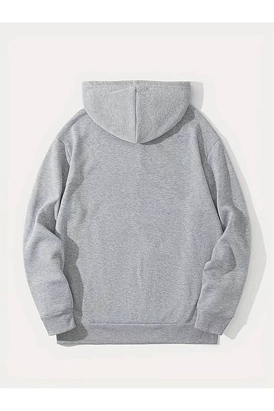 Keywest Χειμερινό φούτερ με στάμπα Ayda Astronaut Unisex Oversize - Φούτερ με κουκούλα 3 κλωστών από 100% βαμβάκι