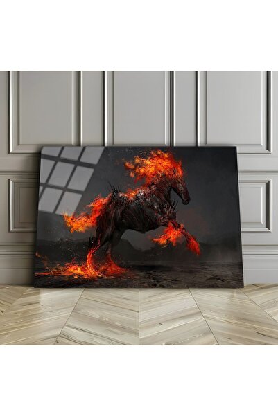 Harikabirev HARİKABİREV | PICTURĂ PE TABLĂ DE CAZĂRI DE CALEI DE STICLA INESPRIMĂBILĂ (TEMPERATĂ) | TMTEKLİ