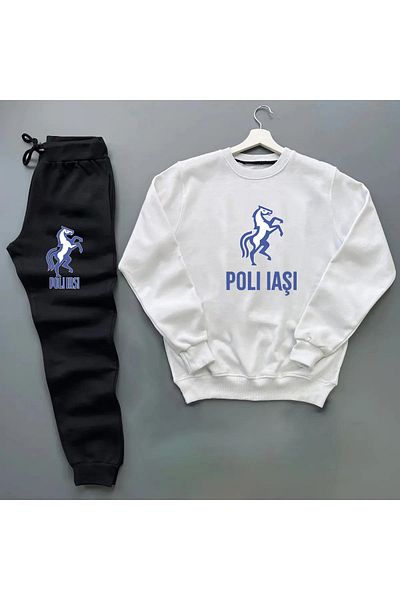 Pisa Art Poly Iasi Sweatshirt and Sweatpants - Combination Set of 2