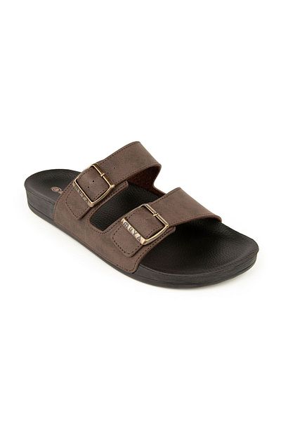Muya Orthopedix Nova Anatomical Four Seasons Double Buckle Men's Slippers 31410