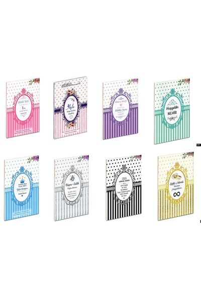 luxurianthome Mevlüt Isim Etiketli Yasin Kitabı 50 Adet 8 Renk