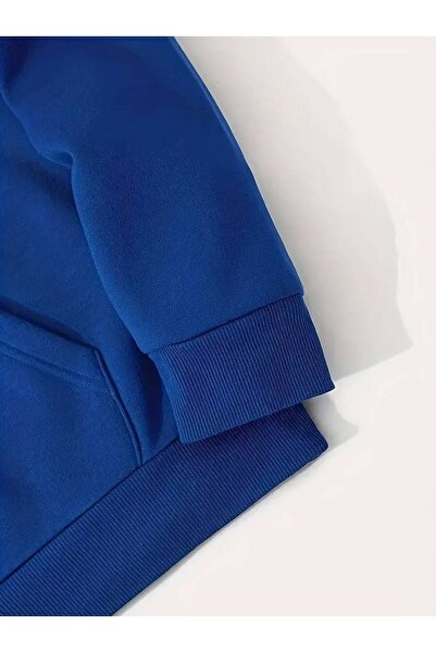 Machetta Унісекс оверсайз зимовий худі з принтом «Космонавт і мандрівники» — 3 нитки, 100% бавовна, з капюшоном