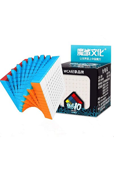 TOYFEST Moyu Meilong 10X10 Küp Hızlı Rübik Zeka Sabır Küpü