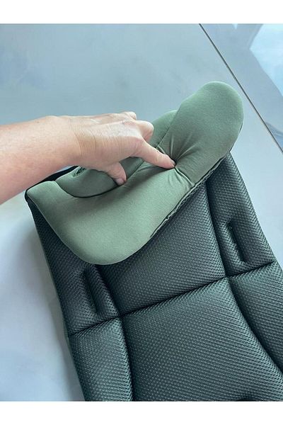 ubeybi 4 Season 3D Stroller Cushion - 100% Cotton - Khaki Color