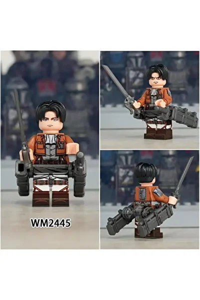 myminitoys مجسم صغير من الرسوم المتحركة Aot - ليفي أكرمان X-366