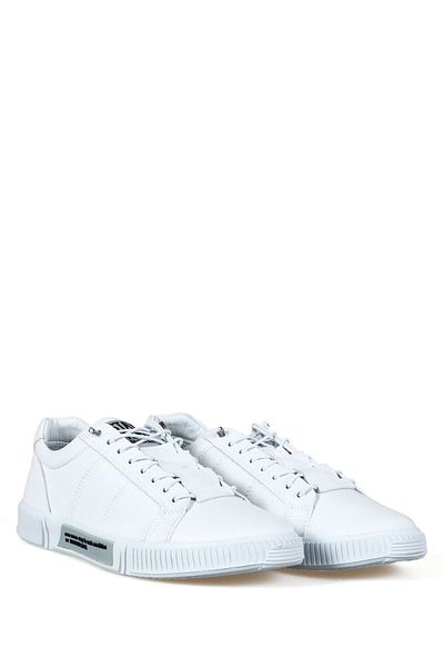Hammer Jack Basel Genuine Leather White Outdoor Men's Shoes