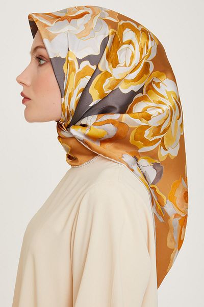 Armine 81 Μεταξωτό Φουλάρι Twill 9234d
