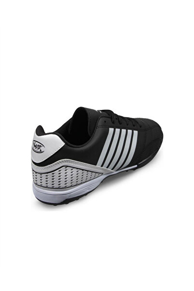 M.P. 231-1134 Erkek Siyah-Beyaz (36-39) Halı Saha Futbol Ayakkabı