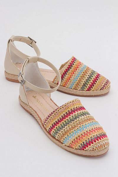Ccway Espadrille Women's Sandals Skin Wicker