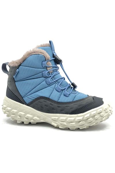 Kids Club Shoes Vicco Tiger Phylon Rubber Sole Ορθοπεδικές Παιδικές Μπότες Χιονιού Μπλε