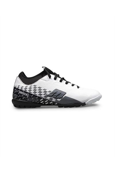 M.P. 231-1138 gr (36-39) Pantofi de fotbal Astroturf cu șosete alb-negru
