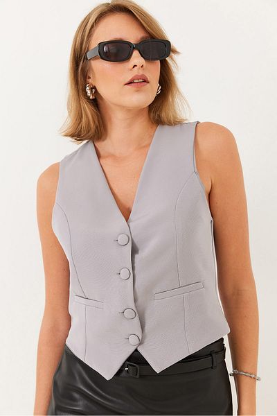 Bianco Lucci Mbms009 Women's Vest - 60501009   Model