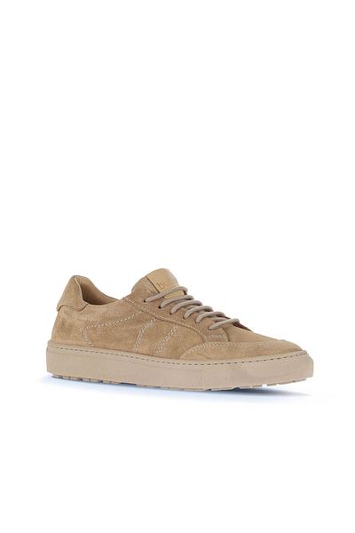 Bueno Shoes Pantofi sport pentru femei din piele intoarsa - Tan Light 01wa8800