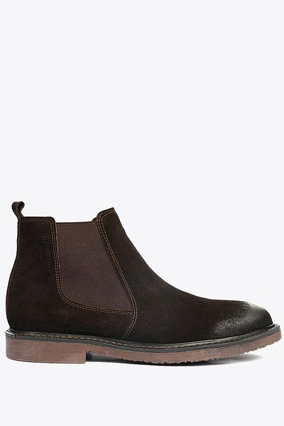 Hammer Jack Ανδρικές μπότες Smarte Brown Suede