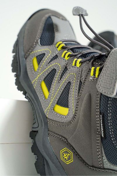 Kids Club Shoes Hammer Jack 101-23100-F Ransom Waterprof - Αδιάβροχες παιδικές μπότες εξωτερικού χώρου ΓΚΡΙ