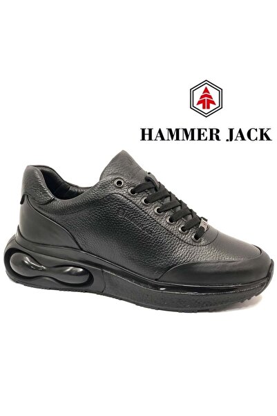 Hammer Jack 102-24780-M Rowa Шкіряне чоловіче взуття Casual ЧОРНИЙ