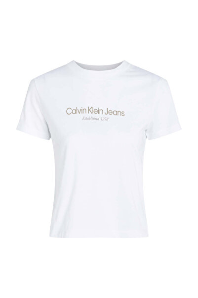 Calvin Klein INSTITUTIONAL GRAPHIC BABY TEE