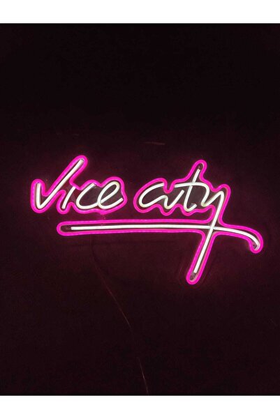 NEON LED KAYSERİ Gta Vice City Neon Tabela Neon Yazı Dekoratif Aydınlatma