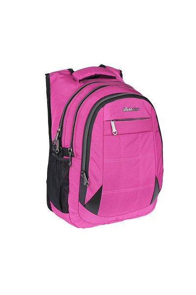 SYG Rucsac de școală ergonomic cu 4 compartimente, rezistent la apă, 2227-roz
