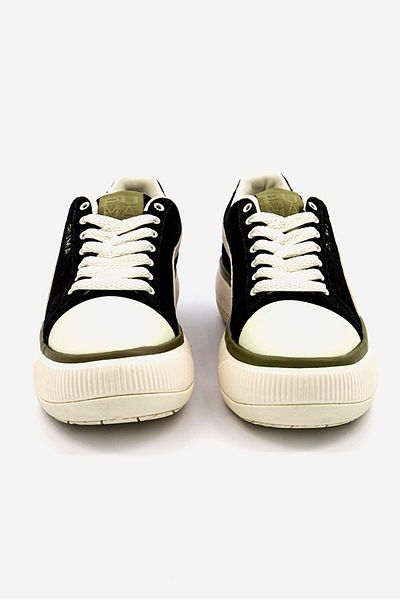 Puma Women Suede Mayu Infuse Shoes, Black And Ivory