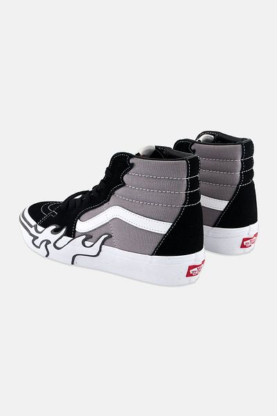Vans Women Sk8-hi Flame Lace Up Shoes, Multicolor