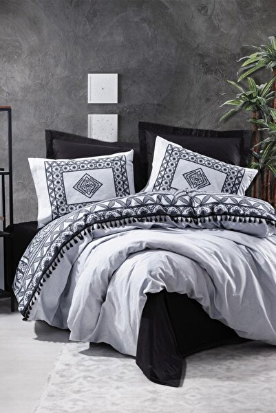 Cotton Box Candy Двоспальний комплект постільної білизни Degno Чорний