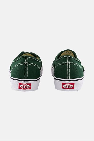 Vans Men Authentic Lace Up Tennis Shoes, Green