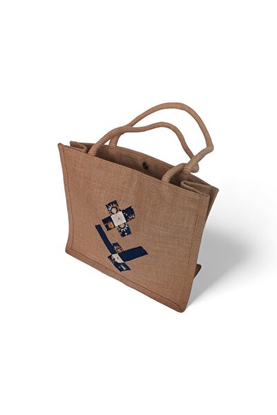 Hedea حقيبة الجوت الفاخرة المطرزة رقم 4