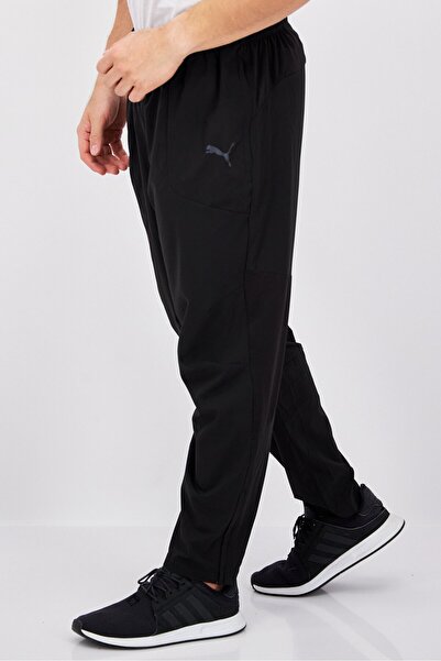 Puma Men Sportswear Fit Running Sweatpants, Black