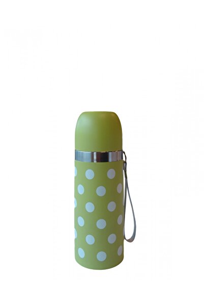 Flamex Sema Baby Polka Dot Baby Thermos 350 ml - Green
