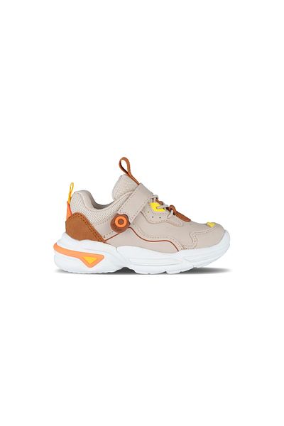 Vicco Charm Beige Unisex Kids Sneakers