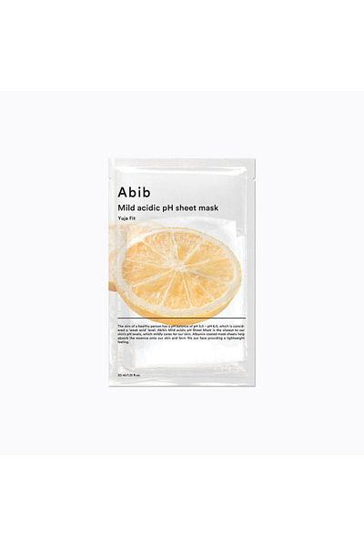 Abib Mild Acidic pH Sheet Mask Yuja Fit