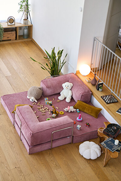 GOOD NİGHT Venom Çok Amaçlı Modüllü L Koltuk & Kanepe & Korner & L Koltuk