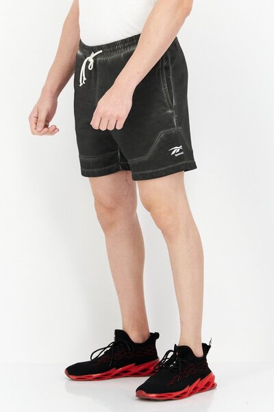 Reebok Men's Basketball Shorts - Black, Ia2418 Bb Model