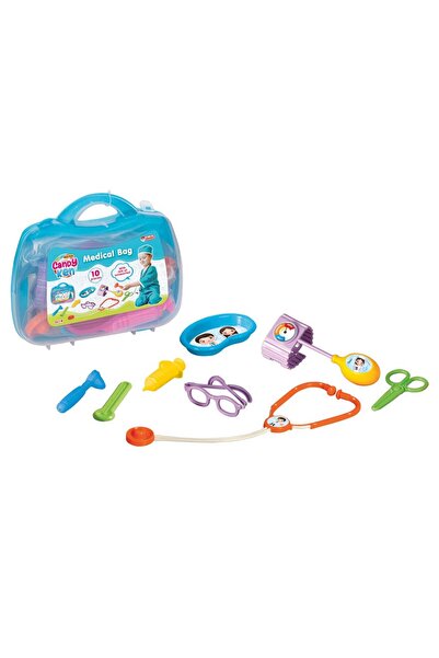 PopŞeker Çantalı Oyuncak Doktor Seti ile Minik Doktorlar Yetiştir!