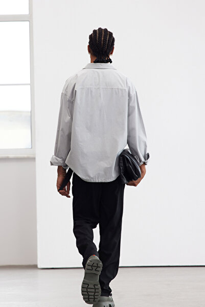 Trendyol Collection Limited Edition Black Straight Fit Fabric Trousers with Removable Waistband Detail Tmnaw25Pl00001