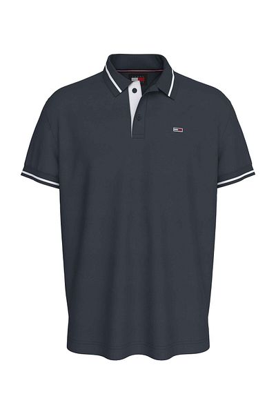 Tommy Hilfiger Tjm Reg Tipped Polo Ss - Polo s vysokým pasem