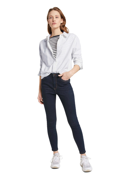 Tom Tailor retesz kontrasztos nyakkal