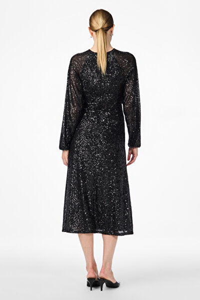 YAS. Yasrica Ls Sequin Long Dress - Show