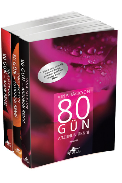 Pegasus Yayınları 80 Gün Serisi 3 Kitap Set - Vina Jackson